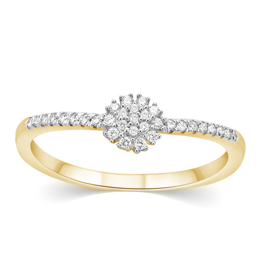 10K 0.13CT D-LADIES RINGS