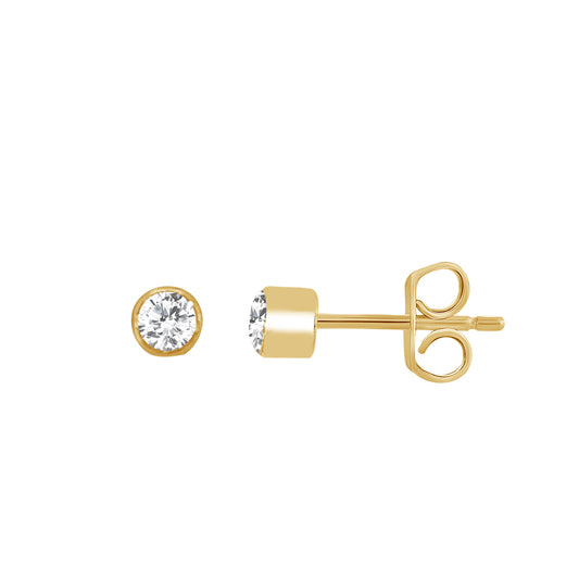 10K 0.14-0.16CT D-EARRINGS