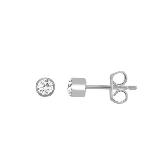 10K 0.16CT D-EARRINGS