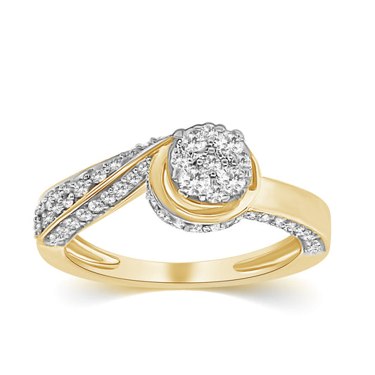 10K 0.58CT D-LADIES RINGS