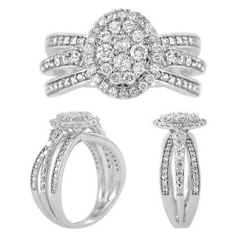 10K 0.98CT D-LADIES RINGS