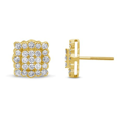10K 1.32-1.36CT D-DARK  EARRING