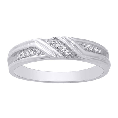 10K 0.08-0.09CT D-MENS BANDS