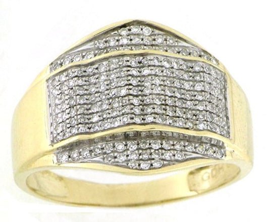 10KT 0.52-0.55CT D-MENS RING