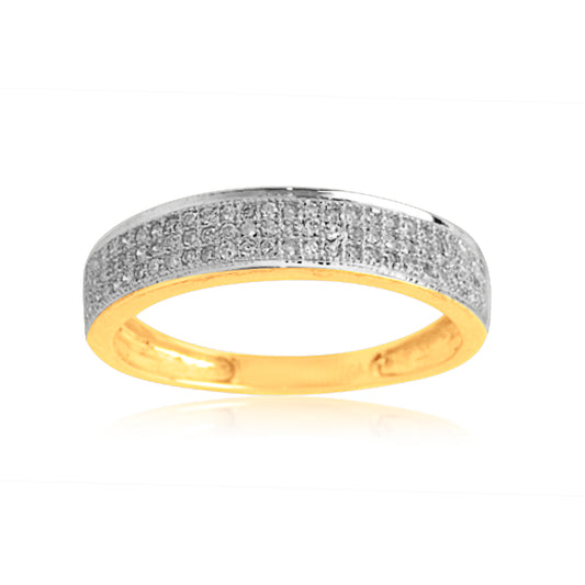 10K 0.25CT D-MENS BANDS