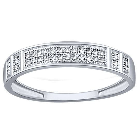 10K 0.10-0.11CT D-LADIES BANDS