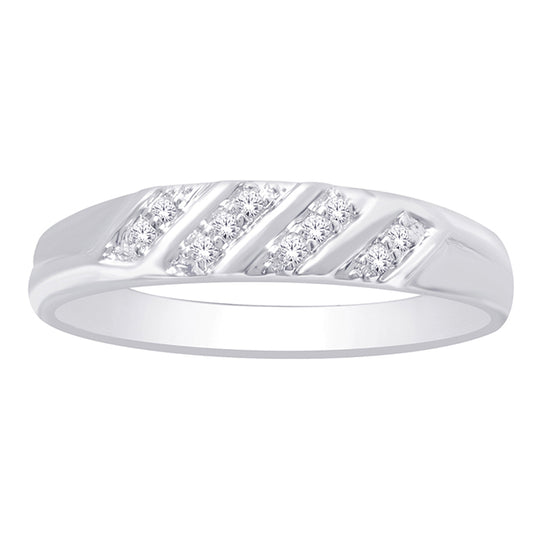 10K 0.08-0.09CT D-MENS BAND