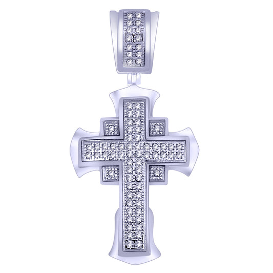 10K 0.14-0.19CT D-CROSS CHARMs