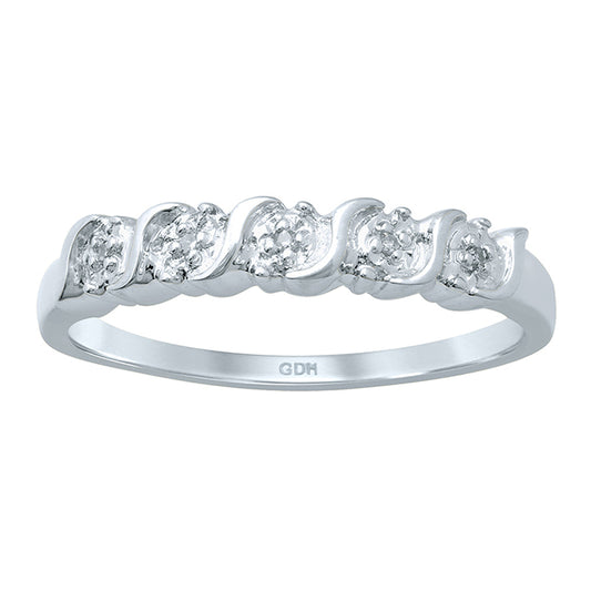 10K 0.02CT D-LADIES BANDS