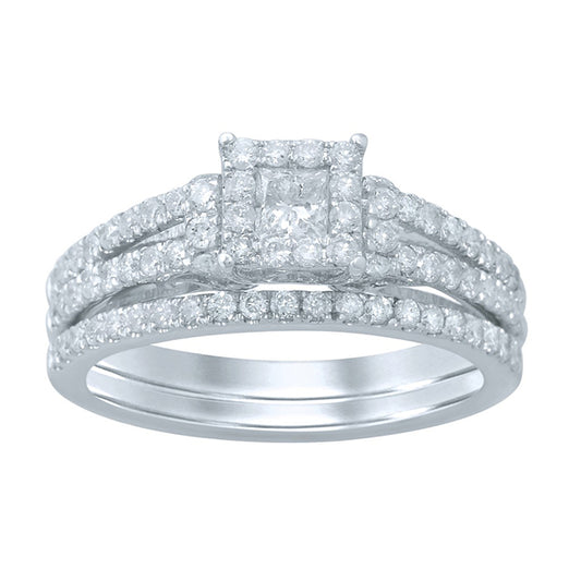 14K 0.97-1.04CT D-LADIES RING