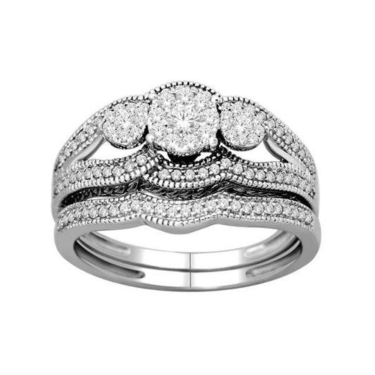 14K 0.50CT D-LADIES RINGS