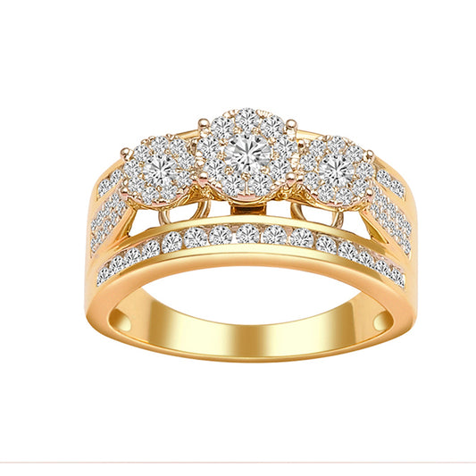 14K 1.00CT D-LADIES RINGS