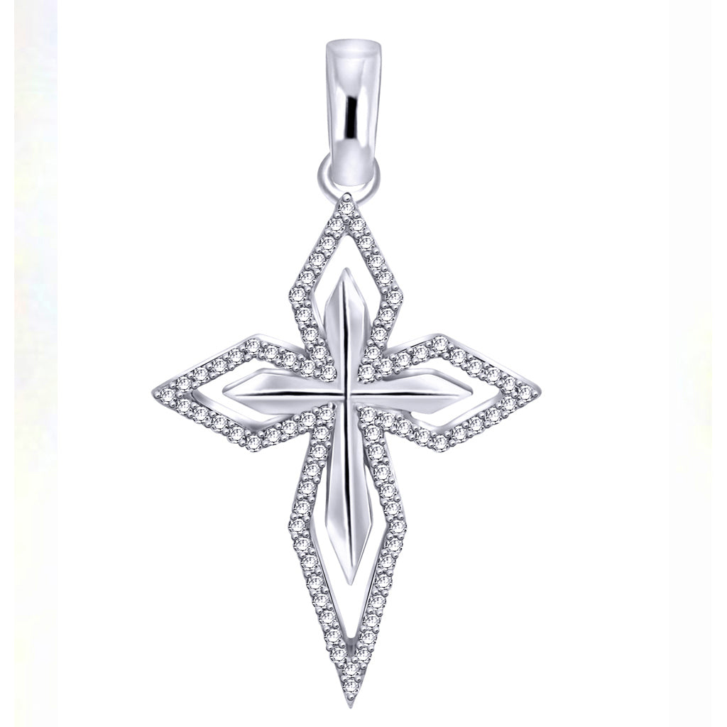 10K 0.20CT D-CROSS CHARMs