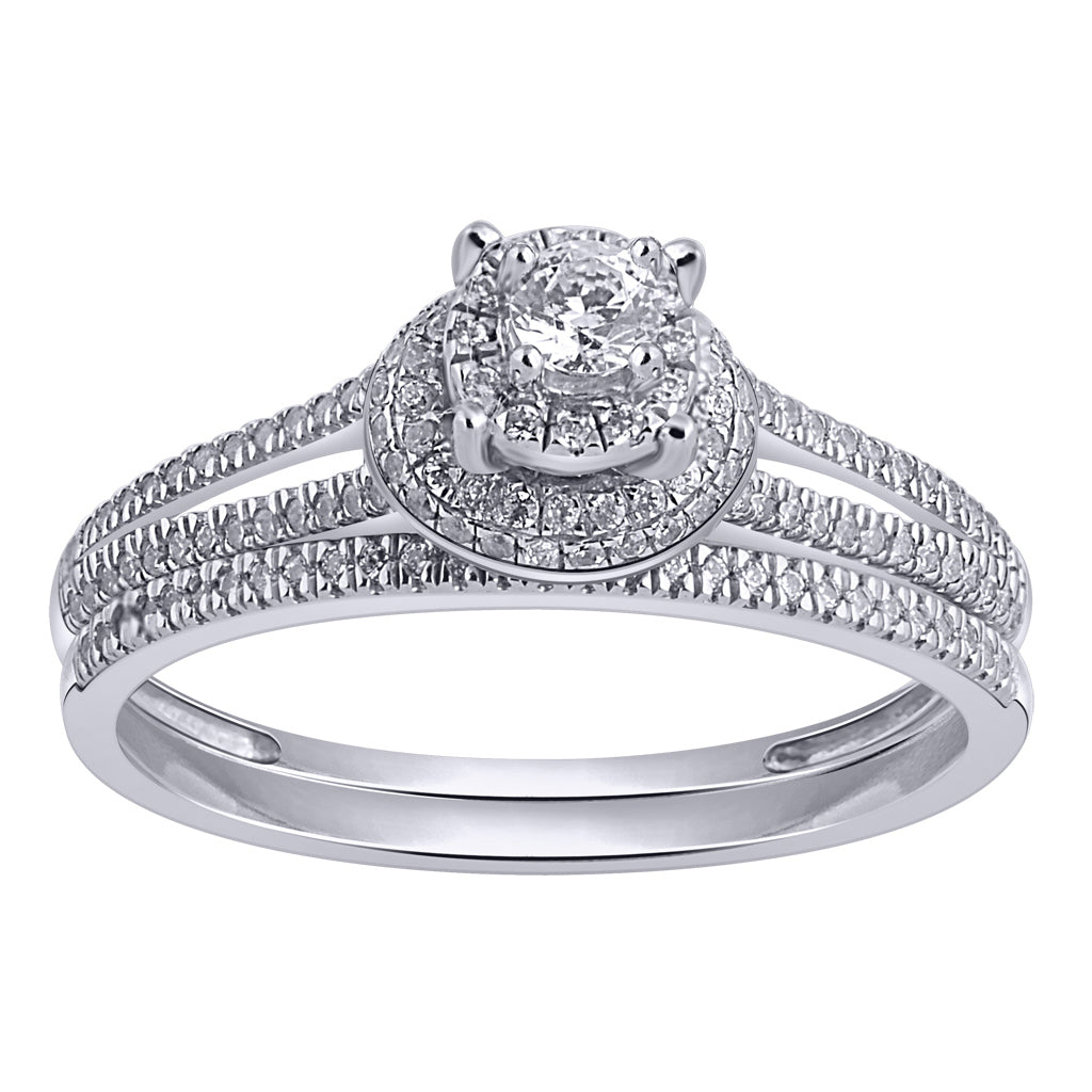 14K 0.30-0.32CT D-LADIES RINGS