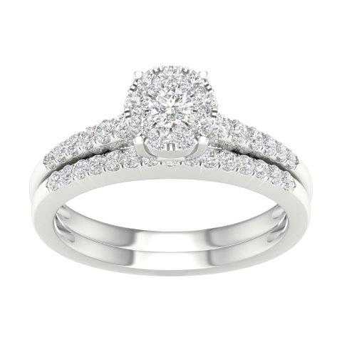 14K 0.50CT D-LADIES RINGS