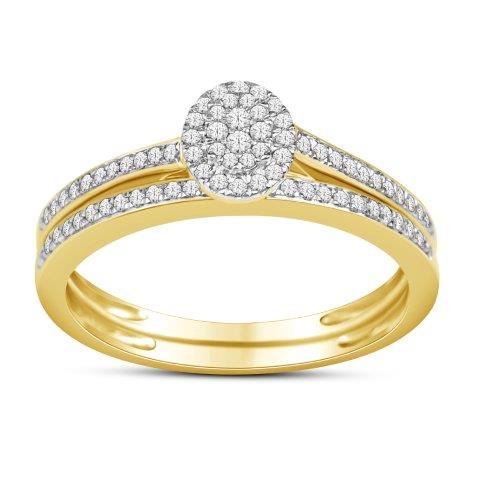 14K 0.25CT D-LADIES RINGS