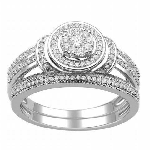 14K 0.32-0.33CT D-LADIES RINGS