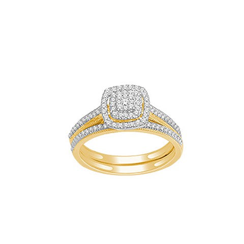 14K 0.35CT D-LADIES RINGS