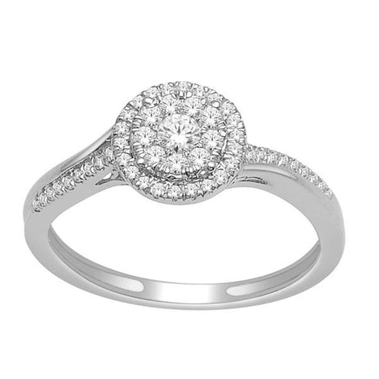10K 0.33CT D-LADIES RINGS