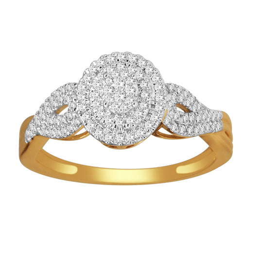 10K 0.33CT D-LADIES RINGS