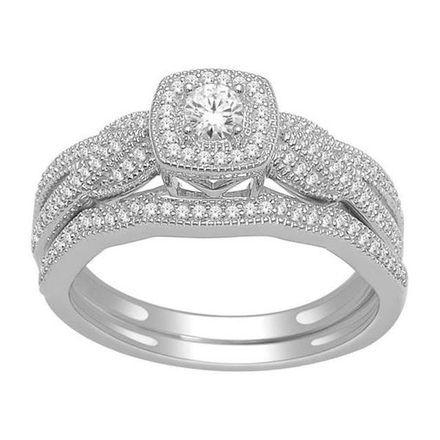 10K 0.40CT D-LADIES RINGS