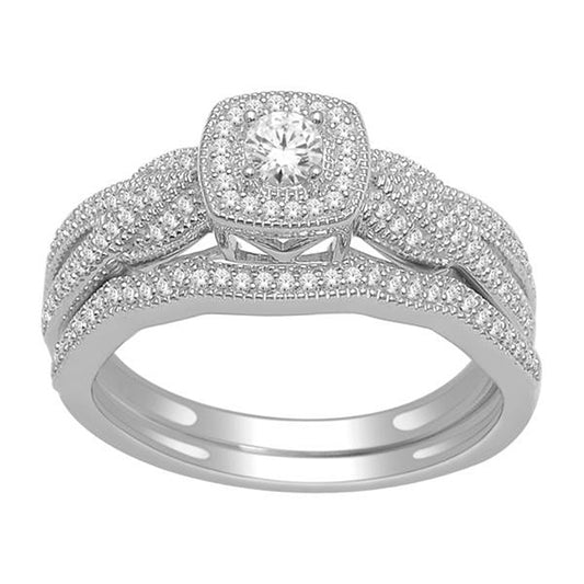 10K 0.40CT D-LADIES RINGS