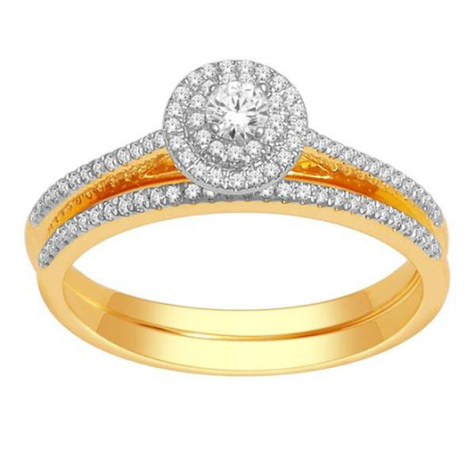 10K 0.33CT D-LADIES RINGS