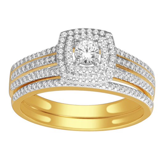 10K 0.50CT D-LADIES RINGS