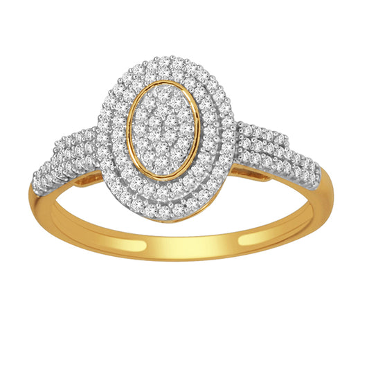 10K 0.33CT D-LADIES RINGS