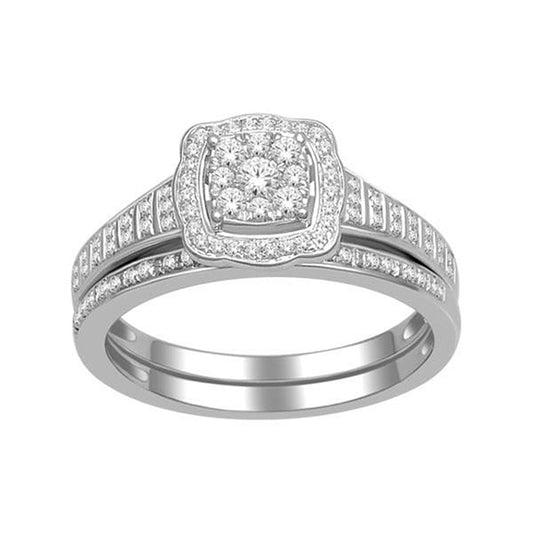 10K 0.33CT D-LADIES RINGS