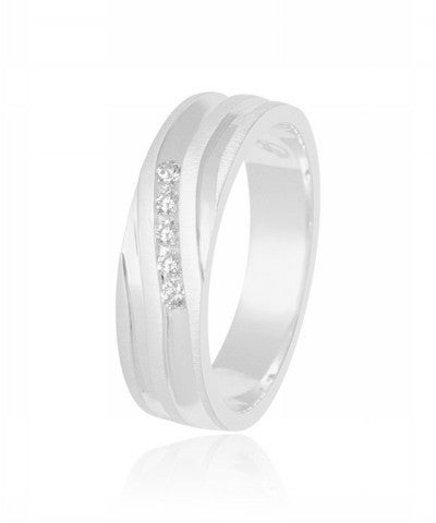 14KT 0.15-0.18CT D-MENS BANDS