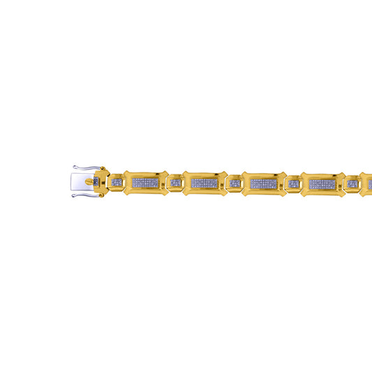 10K 0.93-1.14CT D-BRACELET