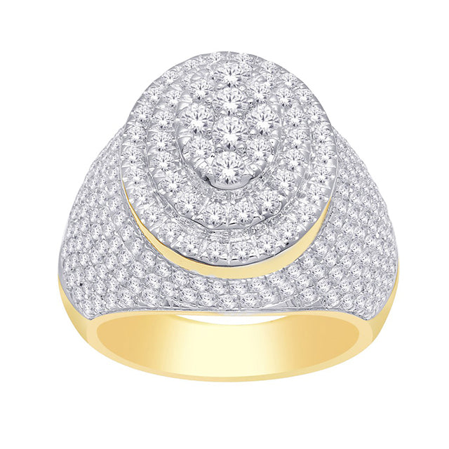 10K 3.32-3.41CT D-MENS RINGS