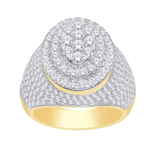 10K 3.32-3.41CT D-MENS RINGS