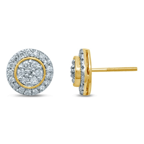 10K 0.50-0.54CT D-EARRINGS
