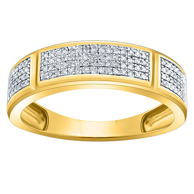10K 0.25-0.29CT D-MENS BANDS