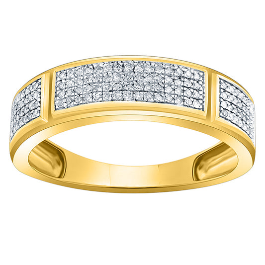 10K 0.25-0.29CT D-MENS BANDS