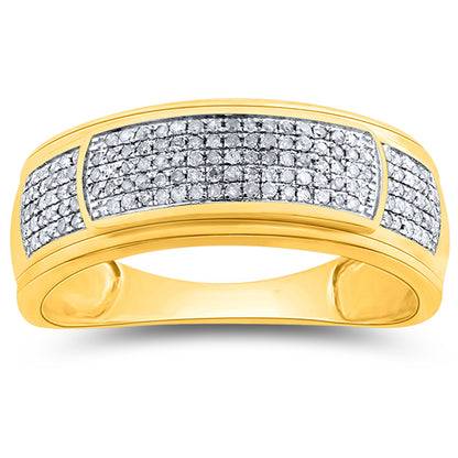 10K 0.19-0.33CT D-MENS BANDS