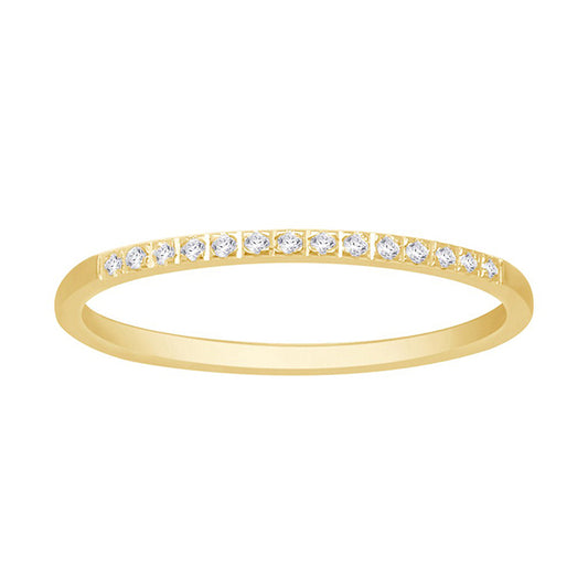 10K 0.07CT D-RING BAND LDS RDS MACHINE BAND