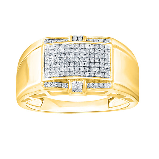 10K 0.16-0.27CT D-MICROPAVE RINGS