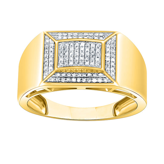 10K 0.16-0.26CT D-MICROPAVE RINGS