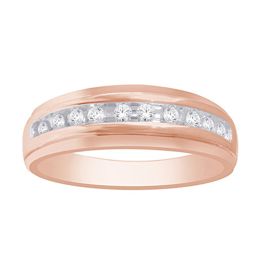 10K 0.23-0.27CT D-MENS BANDS