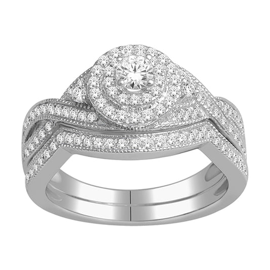 10K 0.75CT D-LADIES RINGS