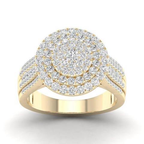 10K 1.00CT D-LADIES RING