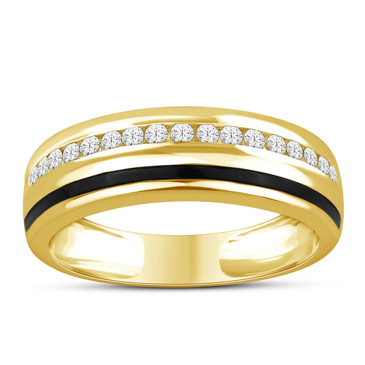 10K 0.33CT D-MENS BANDS