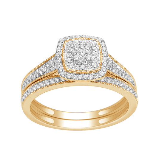 10K 0.33CT D-LADIES RINGS