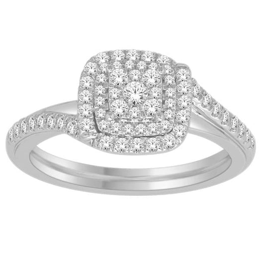 10K 0.39-0.44CT D-LADIES RINGS