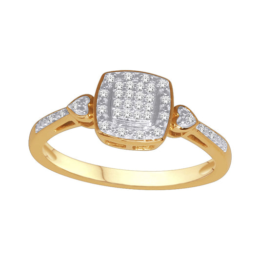 10K 0.10CT D-LADIES RINGS