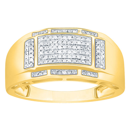 10K 0.17-0.26CT D-MICROPAVE RINGS
