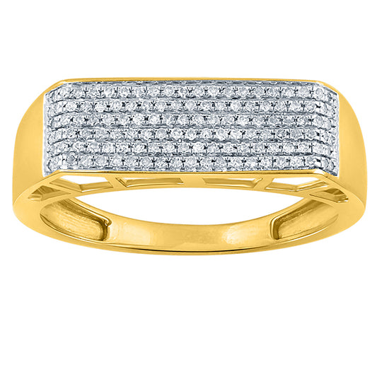 10K 0.16-0.30CT D-MICROPAVE RINGS